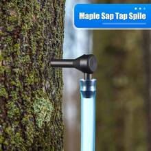 12Set Maple Syrup Tapping Kit - 12pcsMaple Tree Taps And 12pcs 2ft Tubing Drop Lines Extractors, Maple Syrup Spile Sugaring Starter Supplies Birch Maple Syrup - Initial - View 8