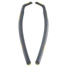 Wind Deflectors FOR FIAT 500 Or Fiat ABARTH 3-Doors 2007-On 2pc Tinted + Clips - por defecto - Ver 4