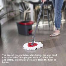 Spin Mop Base Compatible With Ocedar EasyWring 1 System, Spin Mop Heads Replacements Base Compatible With O Cedar Replace - 最初的 - 查看 8