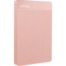 UnionSine HDD 2.5 英寸便携式外置硬盘 250GB 500GB 1TB USB3.0 存储兼容 MacBook PC、台式机、X-Box - 粉色 - 查看 10