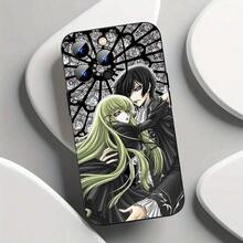 Funda negra de TPU Code Geass, linda, simple, gruesa, anti-caída, decorativa, protectora para teléfono móvil, accesorios para iPhone 11/12/13/14/15/16/Pro Max Pro Plus Series, regalo de funda - Mezcla de colores - Ver 5