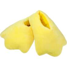 Fluffy Duck Slippers For Winter, Cute Cartoon Design - 6.5-8.5 - View 1