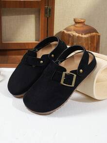 女童/儿童时尚平底包头鞋，四季皆宜