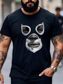 Camiseta para Hombre - Camiseta de Algodón Negro con Cuello Redondo Suave | Camisetas Básicas Clásicas para Verano, un Elemento Esencial Inolvidable para el Guardarropa - Negro - Ver 1
