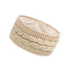 1pc Ribbed Wool Knit Headband, Solid Color Elastic Ear Warmer Headband, Classic Hair Band For Women, Suitable For Autumn/Winter - Multicolor - View 19