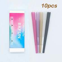 BKFUN 200/100/50/30/10 Stück BKFUN Drehpapier Kegel, natürliches vorgerolltes Drehpapier, King Size gerolltes Papier, Tipps & Verpackungsröhrchen enthalten, ultra dünnes & langsam brennendes Trompeten-Drehpapier, Raucherzubehör, Geschenkpackung für Feiertage