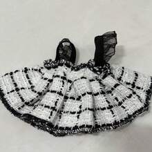 一件可爱小宠物连衣裙迷你针织雪貂衣服手工仓鼠公主裙透气宠物服装