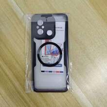 Hadaasi 黑色奢华360°全方位磁吸亚克力保护壳，内置屏幕保护膜，亲肤材质，防刮擦，兼容三星Galaxy S26 Ultra/S26 Plus/S26/M36/S25 FE/S25 Ultra/S25 Plus、A57/A37/A17/A07/A56/A55、苹果17e/17 Pro/17 Pro Max、17、16e、Reno14 Pro、荣耀400/400 Pro/400 Lite、Reno14 F、Hot 60 Pro/Hot 60 Pro+、15C/Note 14 Pro+ - 黑色 - 查看 67