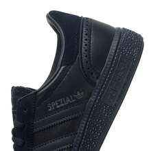 Adidas Originals HANDBALL SPEZIAL Classic Black Retro Fashion Sneakers JQ8294, Unisex - Black/Carbon Black - View 7