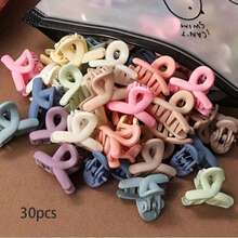15/20/30/50/100pcs Versatile Fashion Mini 2.5cm Clip Bangs Clip For Women, Simple Retro Hair Clip For Bangs And Hairstyle