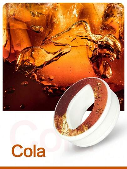 1 cápsula oval com sabor de bebida de frutas, anel criativo com sabor de 0 açúcar e 0 calorias, adequado para garrafas plásticas de água, copos esportivos para água, acessórios para copos esportivos