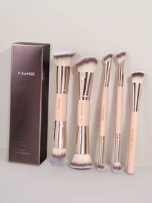 MAANGE 1pc/5pcs/9pcs/13pcs Makeup Tool And Brush Set, Including Foundation Brush, Blush Brush, Eyeshadow Brush, Eyebrow Brush, Powder Brush, Highlighter Brush, Contour Brush, Concealer Brush, And Powder Puff Accessories Gifts For Women&Girls,Makeup Accessories Gifts For Friends