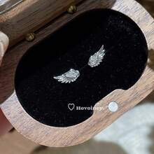 A Phoenix Spreading Its Wings And A Bird Full Of Diamonds Necklace, With A Light Luxury Temperament And Gorgeous Versatile Collarbone Chain, Suitable For Daily Wear, A Must-Have For Fashionable Ladies, And A Suitable Gift For Friends - 銀色 - 查看 4