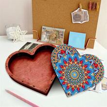 LaoJieYuan 2026 New Style Crystal Rhinestone Diamond Art Jewelry Case Rhinestone Rings Necklace Bracelet Organizer Diamond Mosaic Embroidery DIY Kits Wood Crystal Rhinestone Diamond Art Jewelry Case Rhinestone Rings Necklace Bracelet Organizer Diamond Mosaic Embroidery DIY Kits