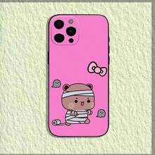 Halloween Cute BuBu DuDu Phone Case Covercompatible With  16,15,14,13,12,11,Pro,X,XS,Max,XR,Plus,Mini Soft Black Cover,Covercompatible With  17 Case,  17 Pro Case,  17 Pro Max Case - z1 - Xem 12
