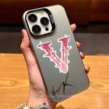 Fashion Brand V-VRUNK Phone Case Covercompatible with Apple 11 12 13 14 15 16Pro Max Plus Protect Plating Phone Cover,Covercompatible with  17 Hülle, 17 pro Hülle, 17 promax Hülle