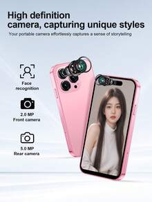 SERVO安卓智能手机，3GB+64GB双卡双待，支持4G LTE网络，全球最小手机，4.0英寸显示屏，GPS，WiFi，500W+200W双摄像头，超萌智能手机