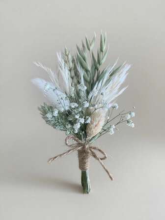 Boho Set Mini Dried Flower Bouquets | Small Bottle Arrangements | Table Decorations | Letter Box Gift