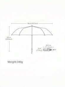 Guarda-chuva de Proteção Solar da Moda, Necessidades de Viagem, Design de Panda Fofo, Proteção UV, Proteção Solar, Leve e Portátil, Guarda-chuva Dobrável Resistente para Homens e Mulheres