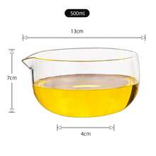 1PC (400ml/13.5oz) Modern High-Quality Glass Hammer Grain Transparent Matcha Bowl, Matcha Bowl, Tea Distribution Bowl, Fair Bowl, Glass Bowl, Cold Brewing Tea Bowl, Tea Bowl, Resistant To High Temperature Difference, Easy To Clean, Handmade, Japanese Matcha Green Tea Ceremony Tea Bowl, Thickened Dry Brewing Bowl, Large Glass Salad Juice Bowl Back To School - Multicolor - View 16