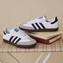 Adidas Originals SAMBA OG 复古休闲运动鞋，男女款，2026 新款低帮运动鞋，休闲鞋，T 字头鞋 B75806