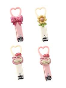 1/5个可爱卡通糖果造型迷你指甲钳，小动物图案，防溅水可折叠设计，小巧便携，无论工作、学习、购物、居家还是旅行，都不占空间。弧形刀口更贴合指甲，不伤手，是送给家人、朋友和女朋友的理想礼物。小礼物，小纪念品。 - 彩色 - 查看 9