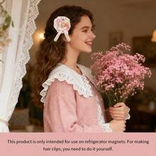 1 Stück süßer Stoff Gartenhut Kühlschrankmagnet, geeignet für Zuhause, Büro, Auto, Aufbewahrungsschrank, Schranktür Dekoration - leuchtende Farben, langanhaltend und leicht zu reinigen, toll als Geschenk und Dekoration, Kühlschrankmagnet, Bürodekoration, lustiges Design