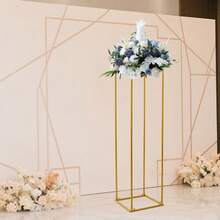 Blumenständer, Blumen Display Rack Dekorationen für Hochzeitsfeier Ereignis, Gold Blumenhalter für Home Party Hochzeitsdekorationen