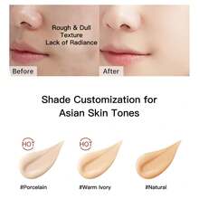 Dewy & Wild Foundation Primer, Concealing, Moisturizing, Long-Lasting, Non-Cakey, Suitable For Dry Skin - Warm White - View 11