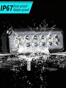 Faro LED de Alta Potencia 18W 6 Leds Resistente al Agua Instalación Fácil Paquete de 4 Piezas - 4 pieza - Ver 5