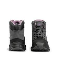 Women Hiking Boots Waterproof Outdoor Ankle Boots Camping Trail Trekking Hiking Boots Non-Slip Wear-Resistant Upper Boot Shoes - 深灰色 - 查看 7
