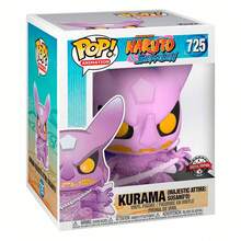 Funko Pop！動畫：少年 Jump 火影忍者疾風傳 #725 - Kurama Majestic Attire Susano'o 6 英寸獨家捆綁免費寵物兼容 .5 毫米額外裝備保護器 - 紫丁香色 - 查看 2