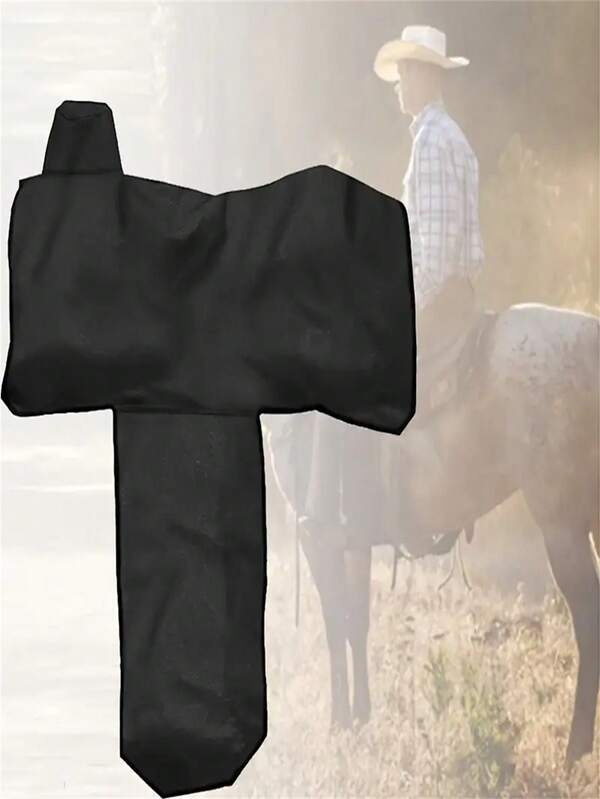 1 Piece Of Saddle Cover Dust And Sun Protection 600D Oxford Cloth Style Saddle Cover, With Elastic Straps To Fix The Saddle Skirt And Mudguard