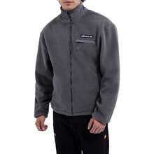 Ellesse Maseben Full Zip Fleece Jacket Grey FREE UK DELIVERY 100% Polyester Funnel Neck Machine Washable - Grey - View 6