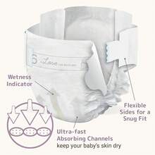 Bambo Nature Pañales ecológicos de alta calidad para bebé (talla 1 a 6 disponibles), talla 6, 24 unidades - Talla 6 - Ver 2