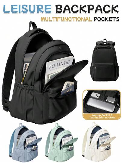 Backpack For Women Laptop Backpack For Girls, Waterproof School Backpack Travel Work Backpack Purse, College Backpacks Casual Daypack For High School Students Nurse Teacher Bag, Suitable For College Outdoor Shopping Travel Camping Sport Commute, Gift For Girl Friend Classmates