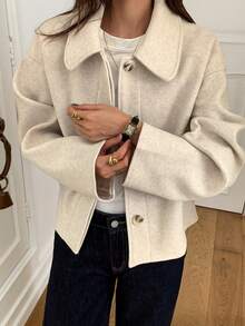 女士秋季时尚优雅通勤夹克