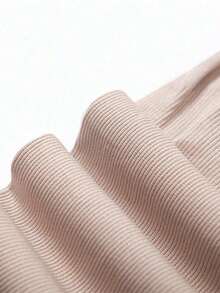 2 paquetes Bodys sin costuras moldeadores de mujer Leotardo de yoga sólido - Negro + albaricoque - Ver 7