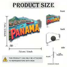 9 种款式可选 - 复古公路旅行亚克力冰箱贴，1950 年代复古装饰，包含红色汽车、餐馆和 66 号公路标志 - 适用于冰箱和洗碗机的耐用亚克力磁铁 - 父亲节、毕业典礼、圣诞节的理想礼物 - 家居、办公室的怀旧装饰 - 彩色 - 查看 9