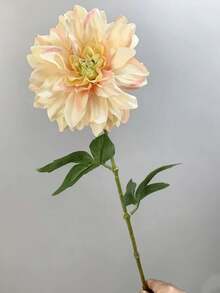 1pc Artificial Dahlia Flower, Home Decoration For Wedding Party Festive, Christmas Decorations, Christmas Gifts, Home Decor, Halloween Decor, Christmas Decorations, Kitchen Decor,Autumn Decor,Fall Room Decor,Bedroom Decor,Room Decor,Room Decor Bedroom