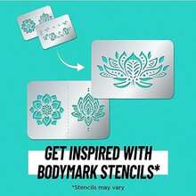 BIC BodyMark Temporary Tattoo Markers For Skin, Henna Vibes, Flexible Brush Tip, 2-Count Pack Of Assorted Colors, Skin-*, Cosmetic Quality(Default) - Type1 - View 4