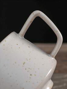 1 cốc cà phê gốm nung, cốc gốm sáng tạo cổ điển, cốc trà chiều tối giản Nhật Bản, cốc đôi mộc mạc, cốc tiệc, trở lại trường - Nhiều màu - Xem 5