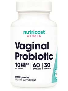Nutricost Vaginal Probiotic For Women (10 Billion CFU) 60 Capsules - GMO-Free, Gluten-Free, 30 Servings - 其他 - 查看 6