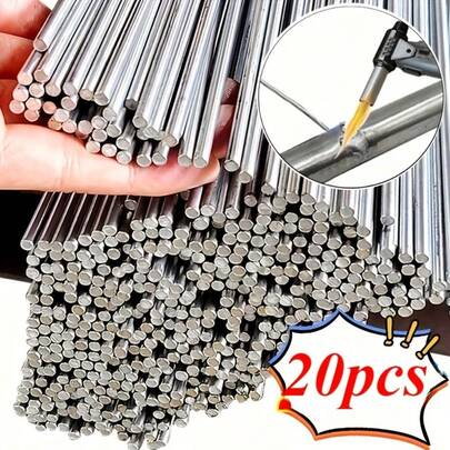 10/20PCS,Universal Core Wire Multi-Purpose Copper/Aluminum Repair Rod, Low-Temperature Welding Rod - An Easy-To-Use Welding Wire For Long-Lasting Repairs On Copper, Iron, And Stainless Steel, Made From Lead-Free High-Performance Material.