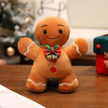 1pc Christmas Series Plush Doll, Santa Deer, Gingerbread Man, Snowman, Christmas Tree, Santa Claus Doll, Soft Plush Stuffed Doll, Christmas Party Decor, Christmas & Birthday Gift - Multicolor - View 17