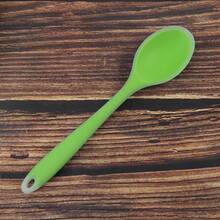 Silicone Dinner Spoon Table Spoon Dessert Spoon Utensils For Kitchen Restaurant