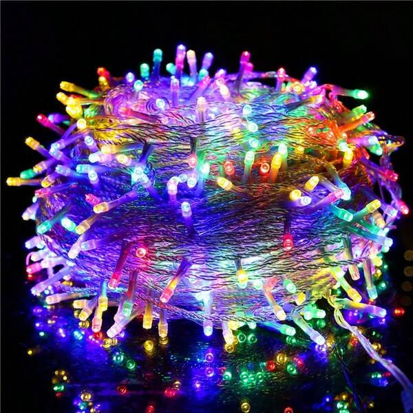 Luces navideñas 10M/100LED, adecuadas para diversas ocasiones festivas: cumpleaños, bodas y fiestas, luces navideñas, decoraciones de Halloween, Día de Muertos, Acción de Gracias, Año Nuevo, decoraciones navideñas para el hogar, decoraciones navideñas, decoraciones navideñas, celebraciones familiares, ambiente de evento, decoraciones temáticas