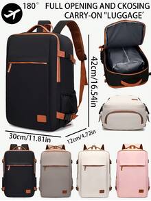 Men's Travel Backpack, Lightweight, Suitable For Short Trips, Commuting, Travel Luggage, Large Capacity, Can Fit Laptop, Books, Etc.