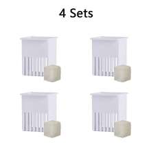 4/8/12/20 Pcs Set Cat Water Fountain Replacement Rubber Shell And Filter Cartridge, Pet Replacement Filter, Dog/Cat Automatic Water Dispenser Filter - White - View 12