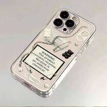 Gothic Punk Style Metal Print Case 17 16 Pro 15 14 Plus 11 12 13 Pro XS X XR 8 Plus Cover